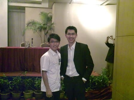 With famous internet marketer, Patric Chan