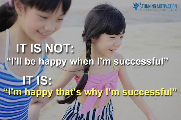 happy and success