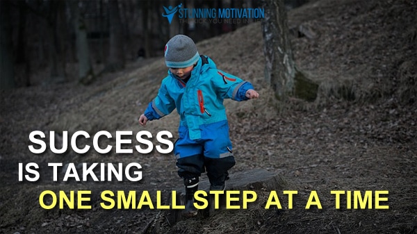 small steps to success