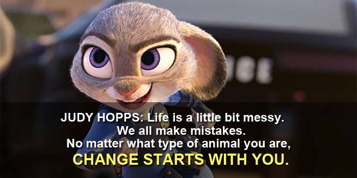 The 10 Best Inspirational And Interesting Zootopia Quotes
