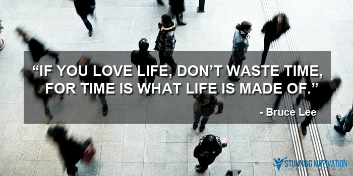 time is life quote