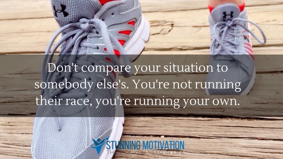 do not compare running quote