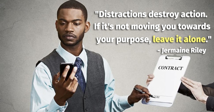 distraction quote