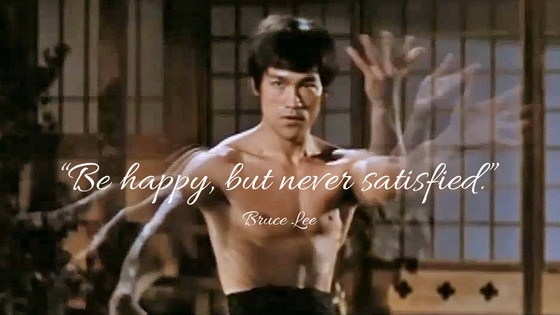 Bruce Lee Quote: “You have to create your own luck. You have to be aware of