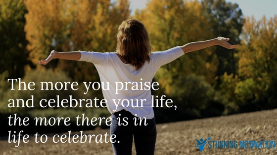 celebrate life quote