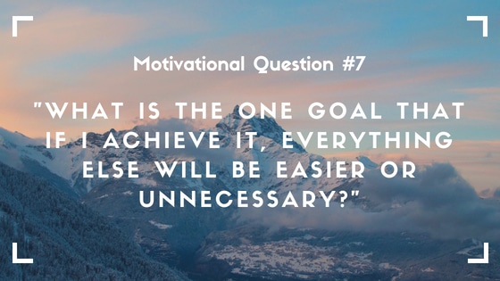 motivational question 7