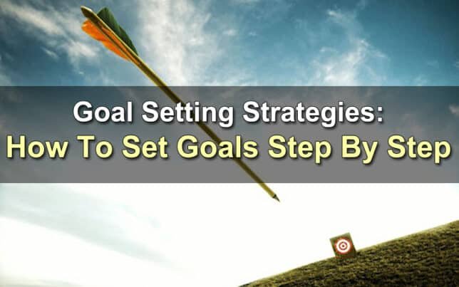 How to set goal step by step
