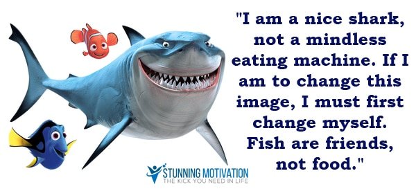 Bruce Finding Nemo Quotes