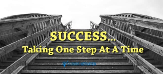 one step at a time