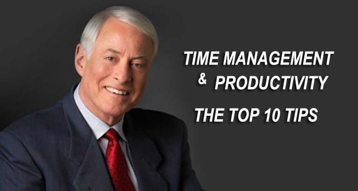 brian tracy time management and productivity tips