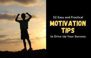 An image of a boy watching sunshine. Featured image is used for motivation tips.