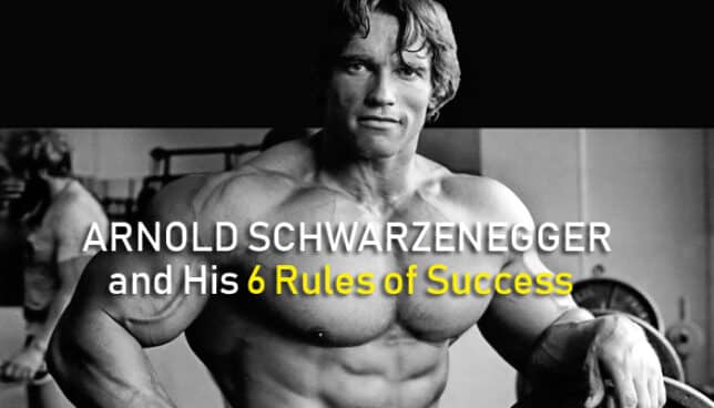 Arnold-Schwarzenegger 6 rules of success
