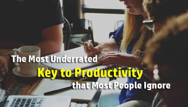 key to productivity