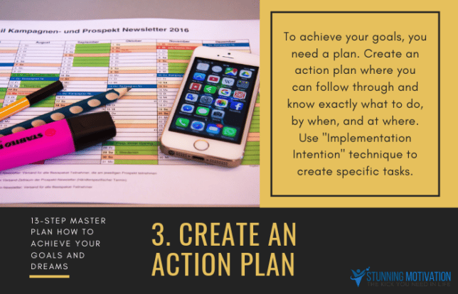 3 create action plan