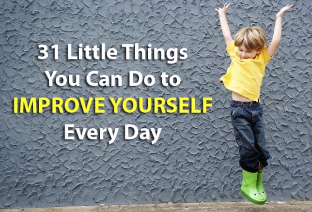 improve yourself every day