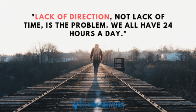 lack of direction quote