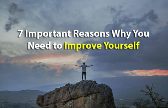 why improve yourself