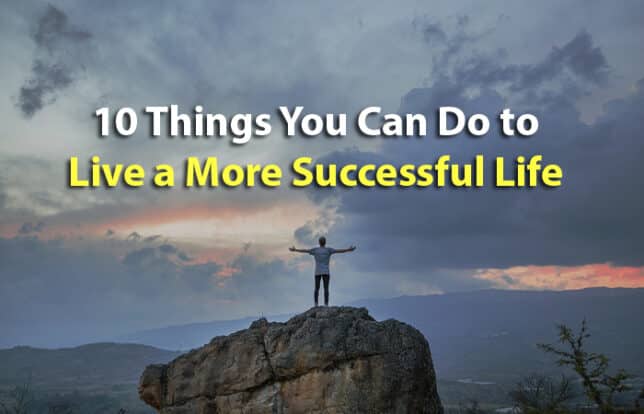 live a more successful life