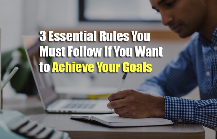 rules to achieve goals