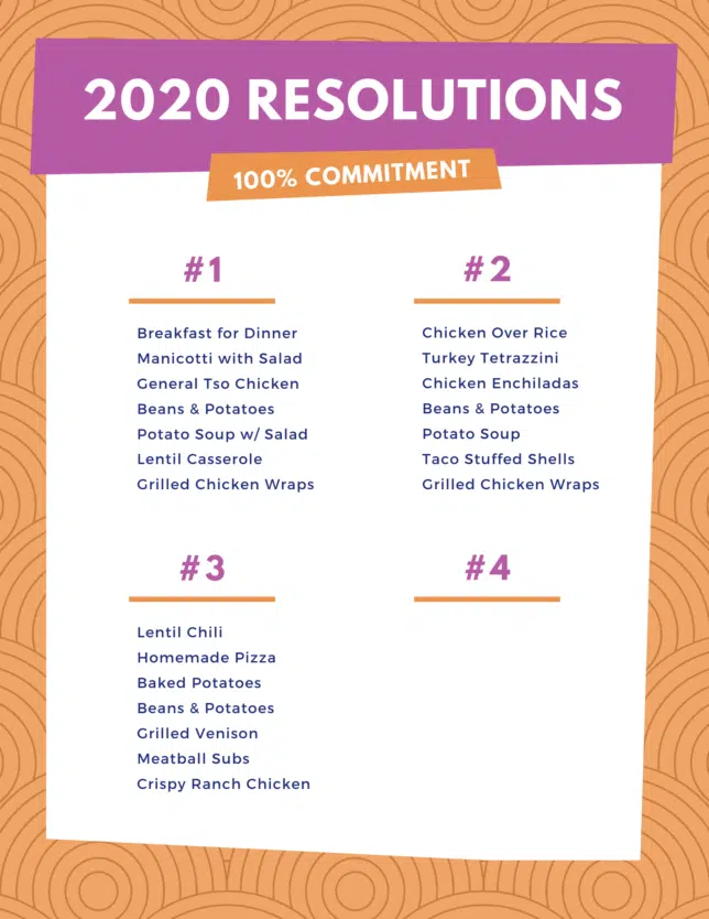 13 Free New Year Resolution Templates You Shouldn't Miss | | Stunning ...