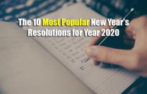 most popular new years resolutions