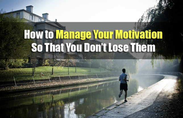 manage motivation