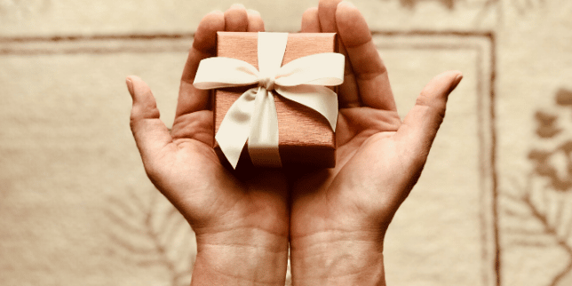 give yourself a small gift