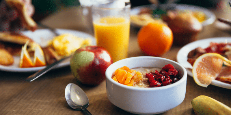 morning routine healthy breakfast