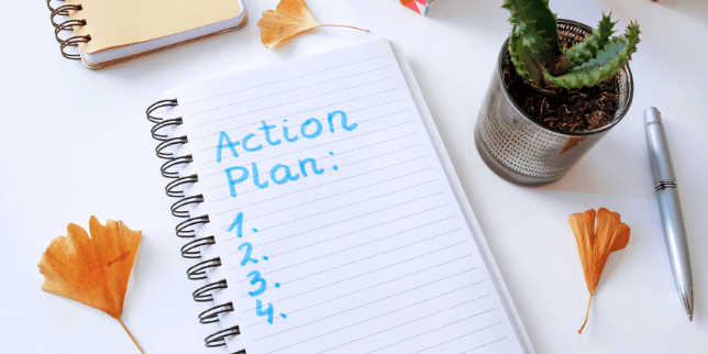 3. Create an actionable plan