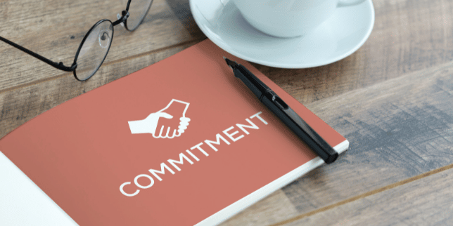 6. Goals Increase Your Commitment
