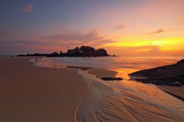 Sunset- an image about beauty of simplicity