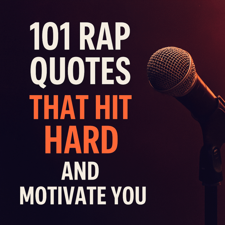 Music background saying best rap quotes