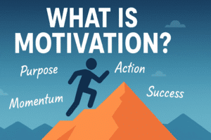 An image reflecting the power of motivation & its importance.